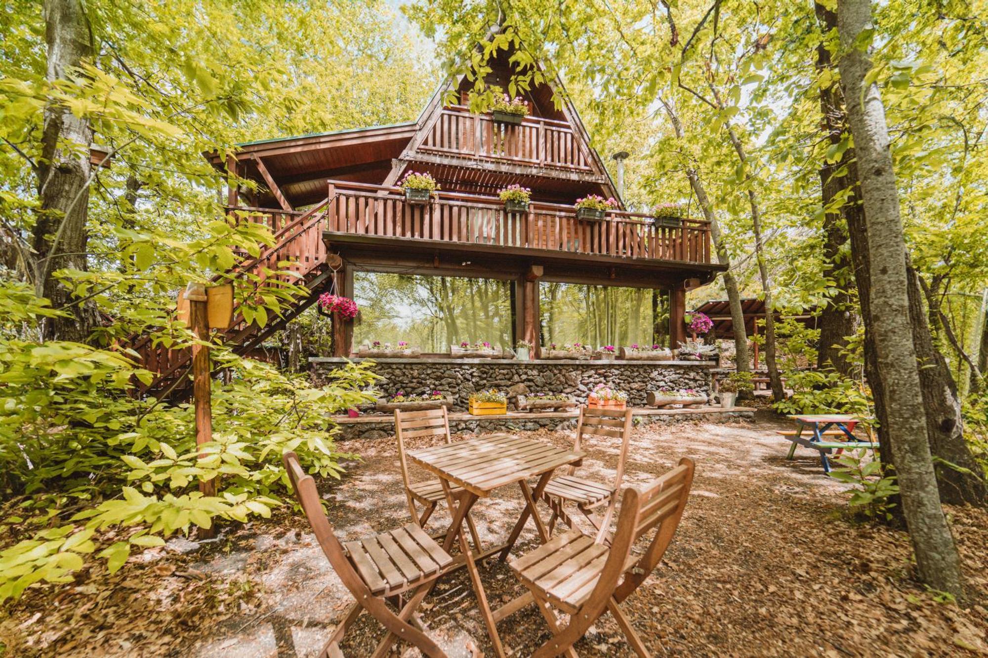 Matilde'S Chalet Etna Nature House Nicolosi Exterior foto